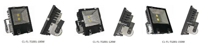 150W Bridgelux Integrated Chip ไฟ LED น้ำท่วมอุตสาหกรรมสำหรับแสงสถาปัตยกรรม 1