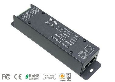 12V - 24VDC 6A * 3 ช่องสัญญาณ DMX Decoder LED Controller พร้อม RJ45 DMX Socket
