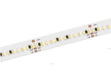 CCT สีคู่ที่กำหนดเองปรับได้ 2216 ไฟ LED Strip แบบยืดหยุ่นสูง CRI 90 - 95