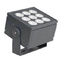 IP66 Cube ไฟ LED สปอตไลท์ LED PWM 720LM 9x3W 120lm / W