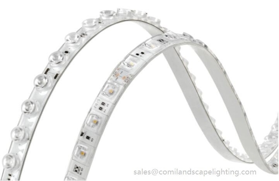 IP67 เครื่องซักผ้าฝาผนังยืดหยุ่นออปติกแบบสมมาตร / อสมมาตร 24VDC 19W/เมตร