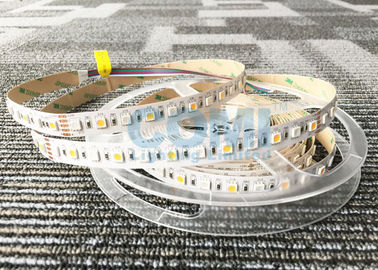 24V RGB + ไฟ LED Strip อ่อนสีขาวนวล 72 LEDs / M OEM / ODM ที่ยอมรับได้