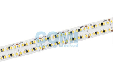 แถวคู่ 600LEDs / M ลูเมนสูง 2216 ไฟ LED Strip 24v, แถบไฟ LED CRI 90 +