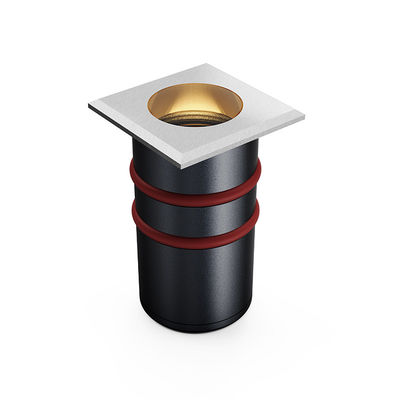 1.5W มินิ ไซส์ สแควร์ คอเวอร์ ลงในพื้นดินแสง 12v 24v DC ความดันการเข้า