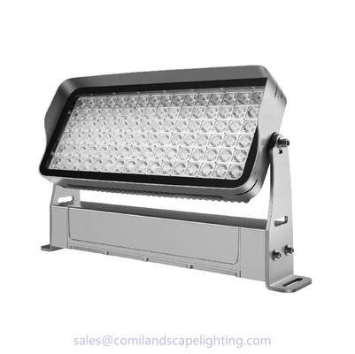 โมโน RGBW 4-in-1 หรือ RGBWCLA 7-in-1 สี 800W LED Flood Light สําหรับ Super High Architectural Building Facade Lighting