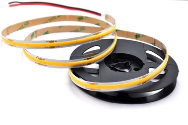 24VDC COB ไฟ LED Strip แบบยืดหยุ่นการใช้พลังงาน 10W / M รองรับ Dimmer